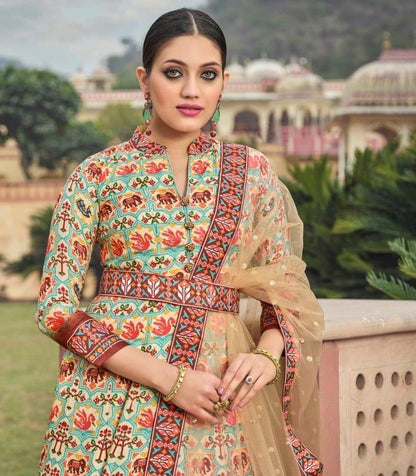 Virasat Vol Patola Designer Gown Anant Tex Exports Private Limited