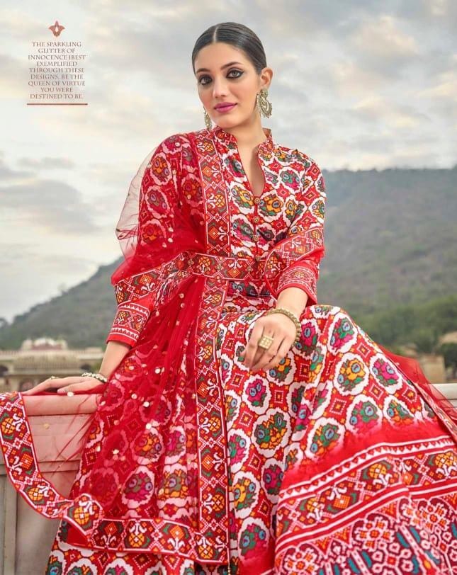 Virasat Vol Patola Designer Gown Anant Tex Exports Private Limited