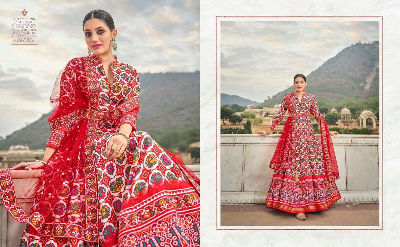Virasat Vol Patola Designer Gown Anant Tex Exports Private Limited