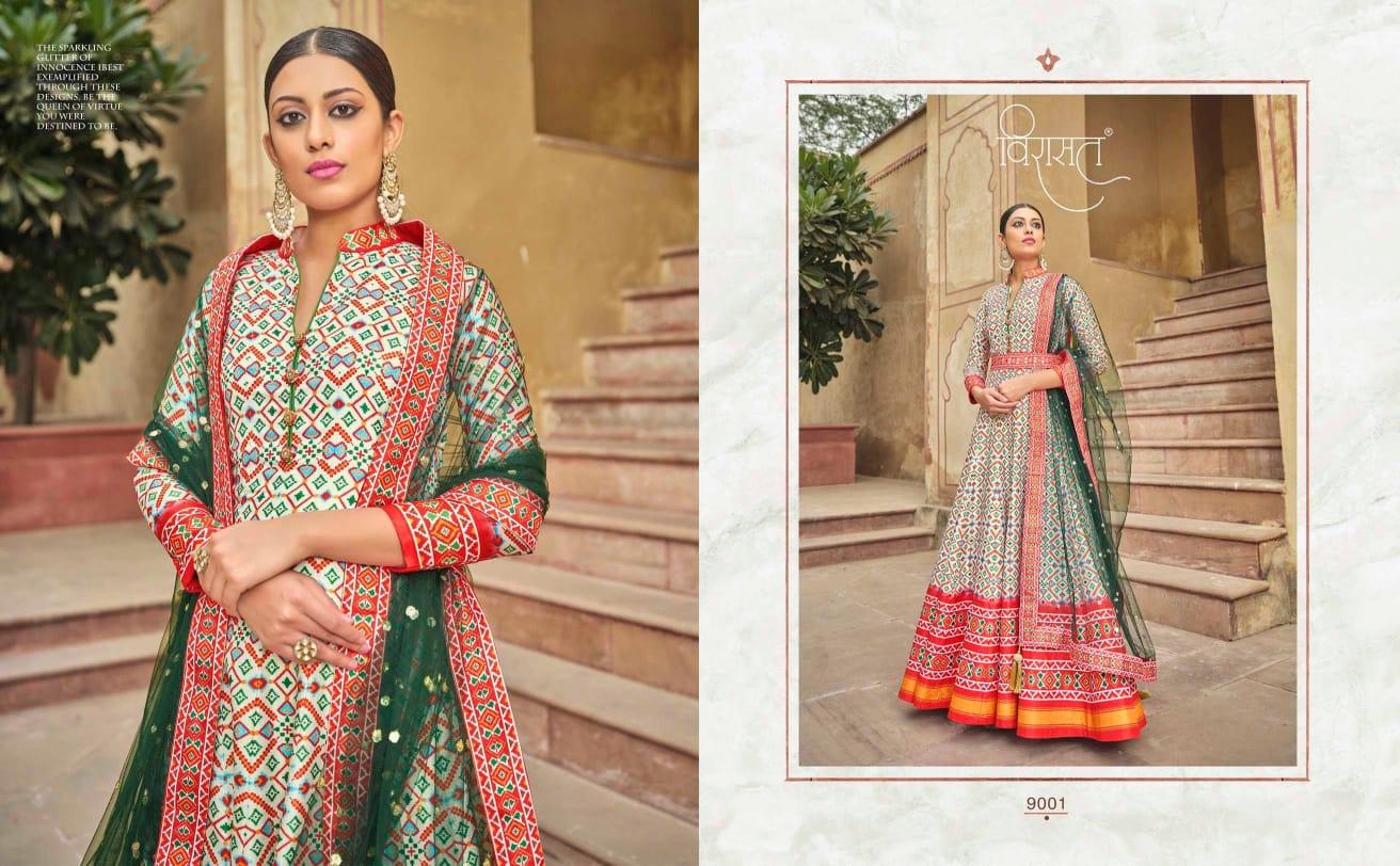 Virasat Vol Patola Designer Gown Anant Tex Exports Private Limited