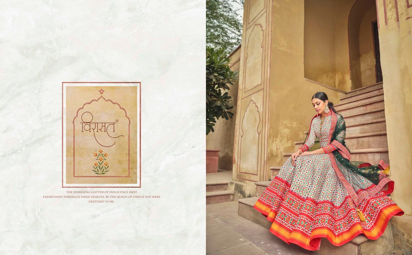 Virasat Vol Patola Designer Gown Anant Tex Exports Private Limited