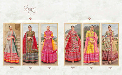 Virasat Vol Patola Designer Gown Anant Tex Exports Private Limited