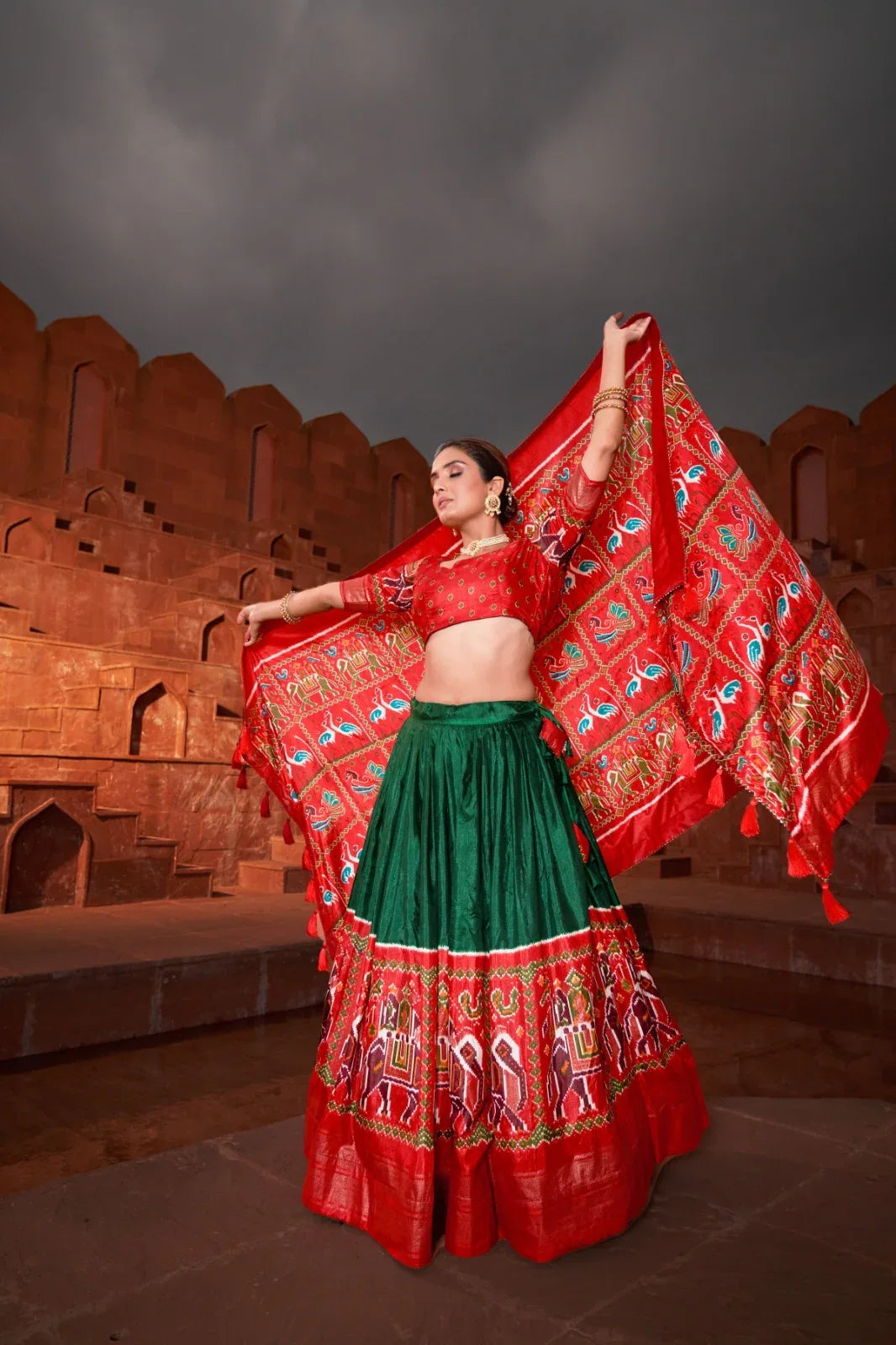 Patola Print Traditional Chaniya Choli Anant Tex Exports Private Limited