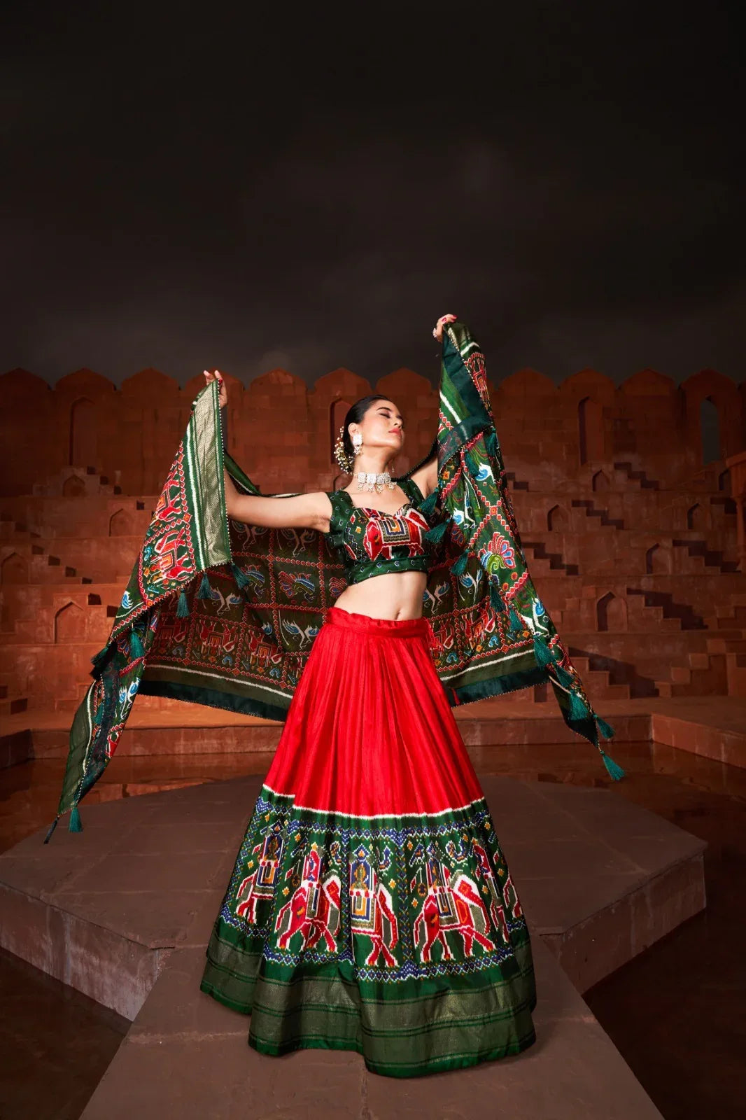 Patola Print Traditional Chaniya Choli Anant Tex Exports Private Limited