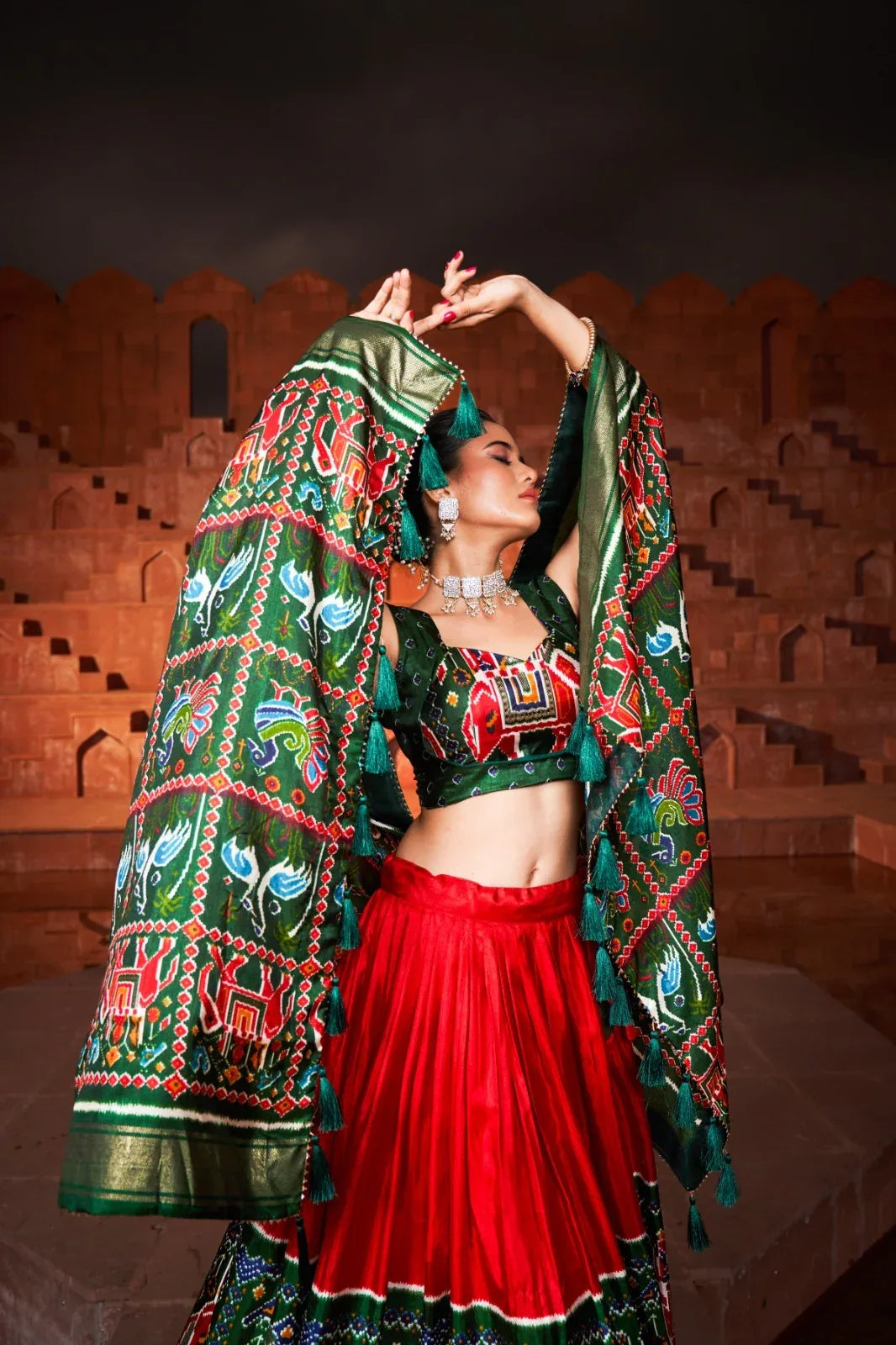 Patola Print Traditional Chaniya Choli Anant Tex Exports Private Limited