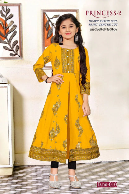 PRINCESS V-2 KIDS FLAIR KURTI Anant Tex Exports Private Limited