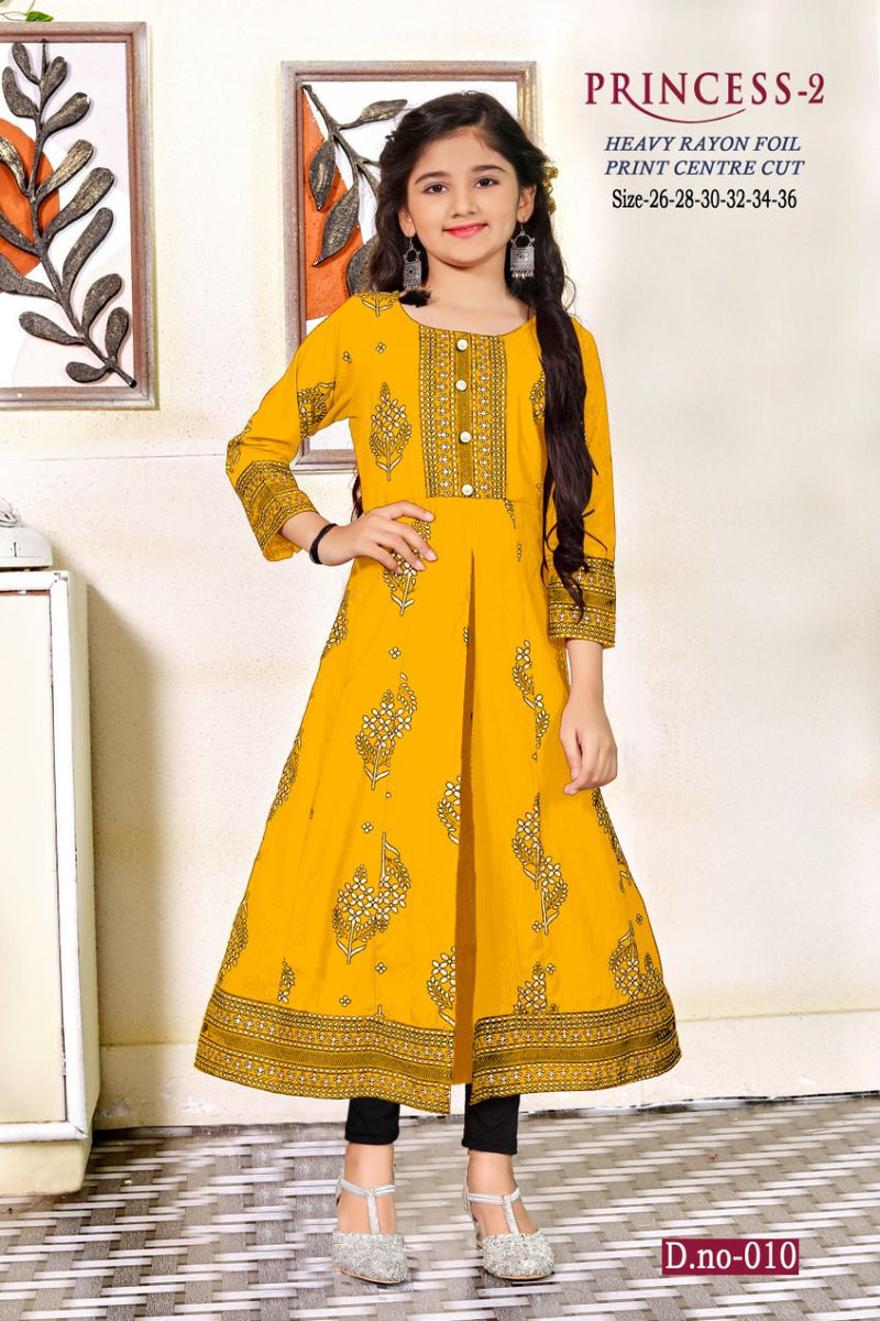 PRINCESS V-2 KIDS FLAIR KURTI Anant Tex Exports Private Limited