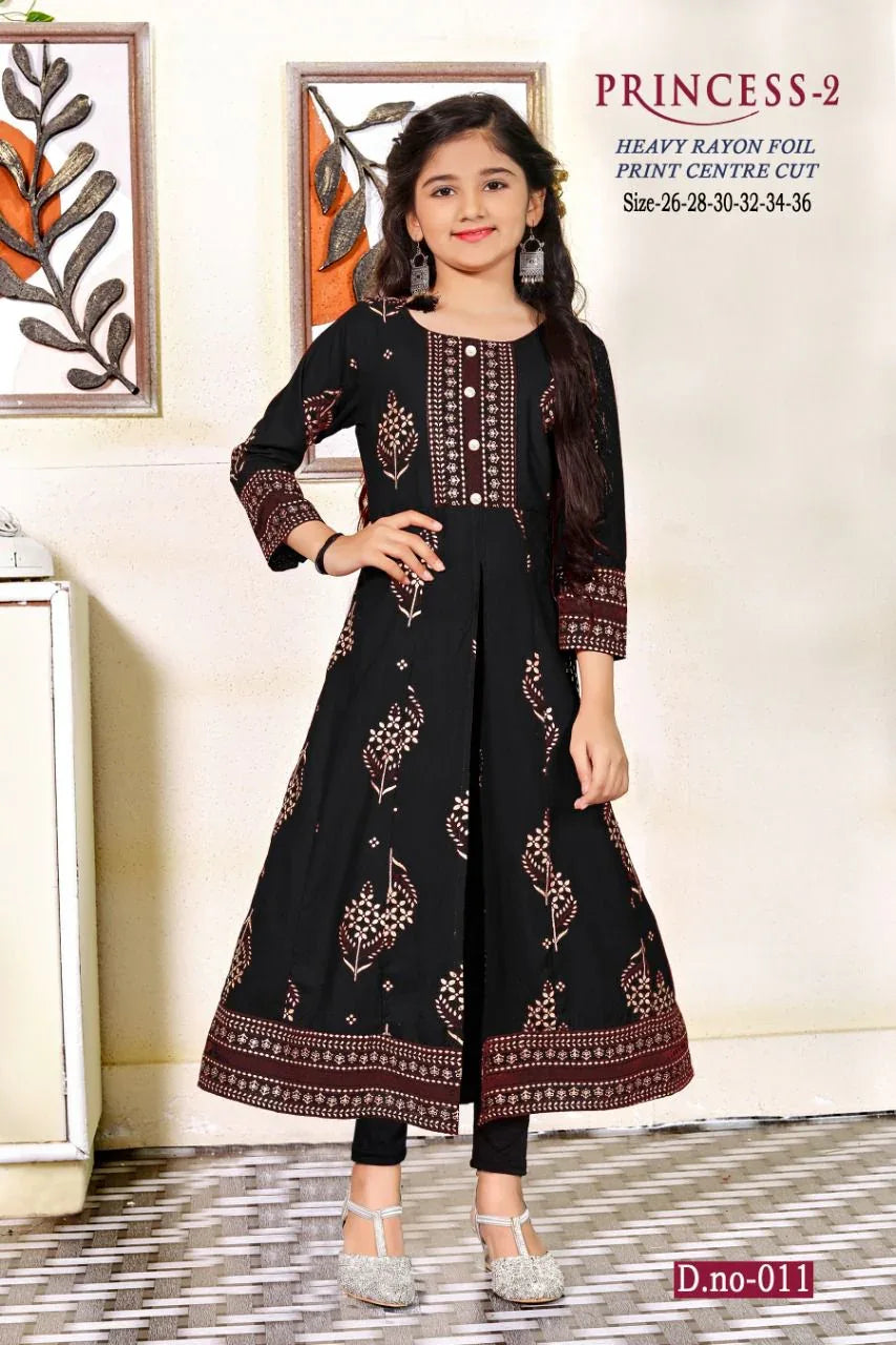 PRINCESS V-2 KIDS FLAIR KURTI Anant Tex Exports Private Limited