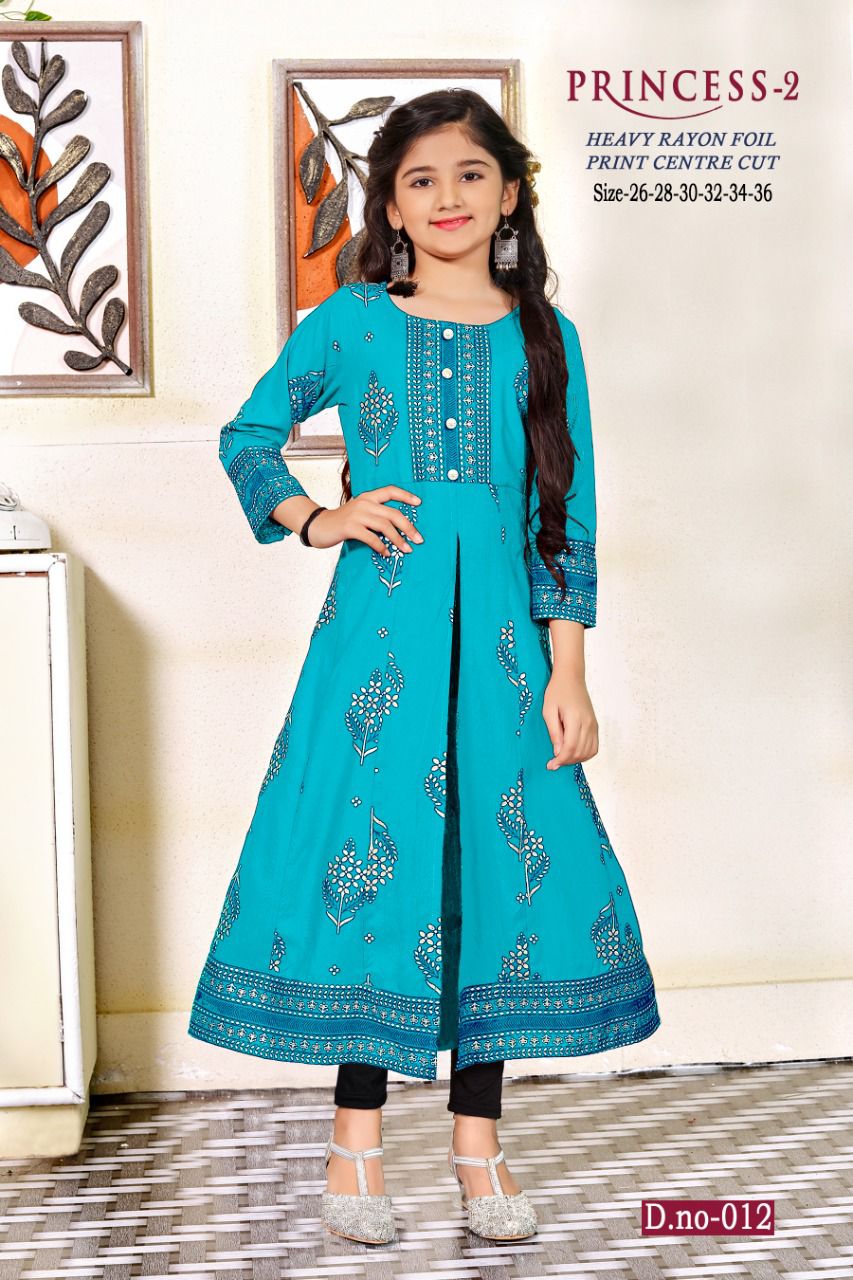 PRINCESS V-2 KIDS FLAIR KURTI Anant Tex Exports Private Limited