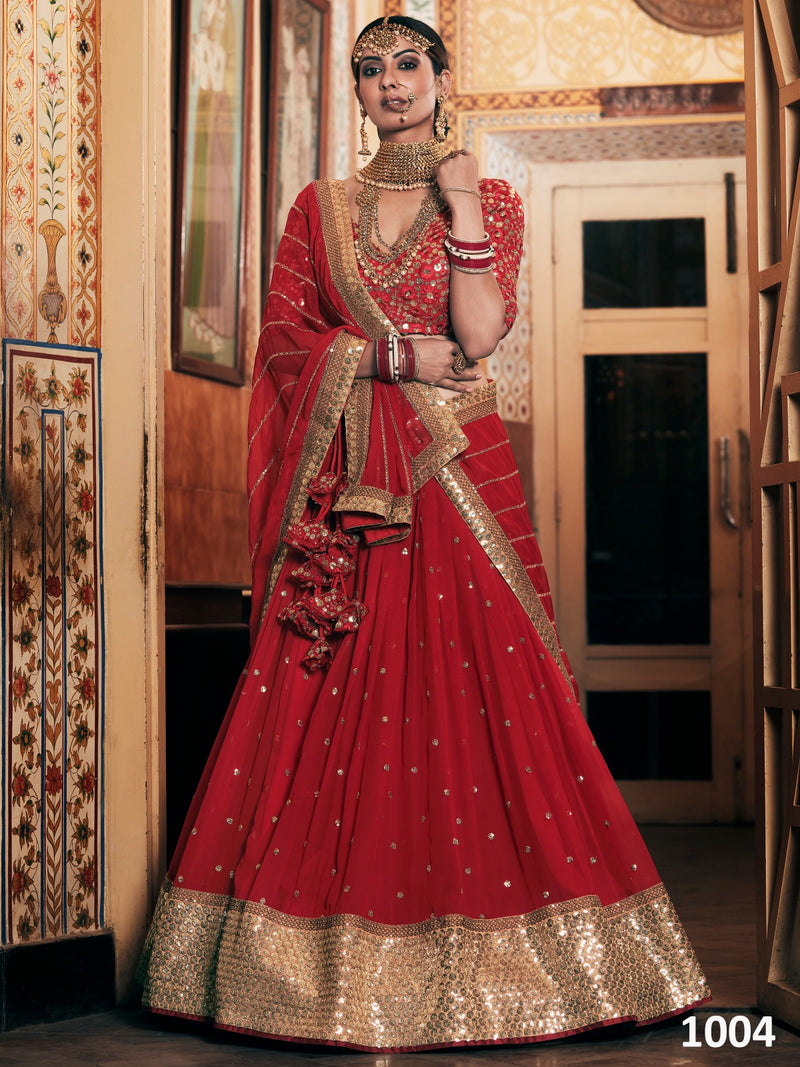 Aakrut Designer Sequence Lehenga D.no 1001 To 1004 Anant Tex Exports Private Limited