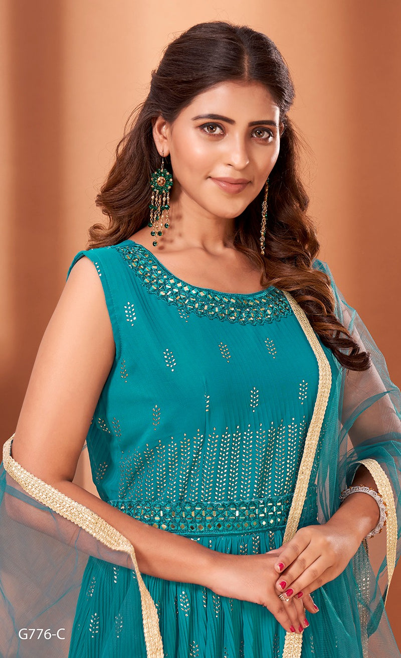 READYMADE GOWN D.NO G776 Anant Tex Exports Private Limited