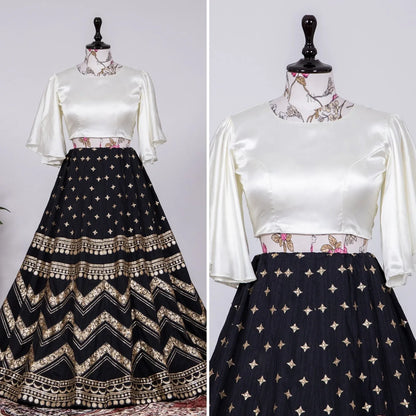 Velvet Banglory Lehenga Choli D.no 1114 Anant Tex Exports Private Limited