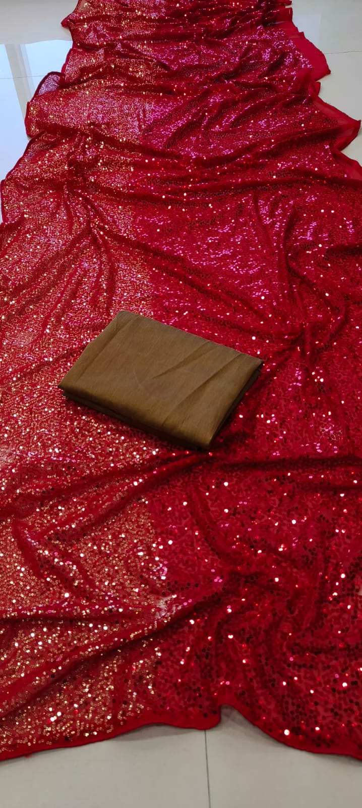 SUPERHIT BOLLYWOOD SEQUINS SAREE Anant Tex Exports Private Limited