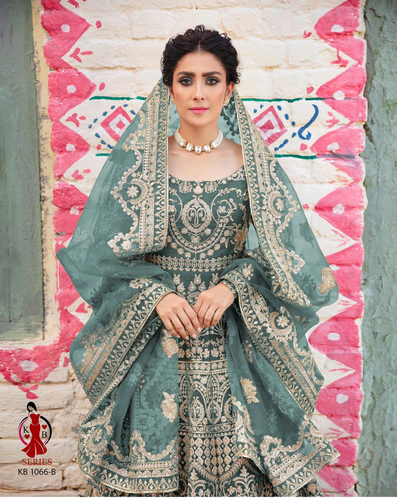 BRIDAL ANARKALI GOWN BOUTIQUE COLLECTION D.NO KB-1066 Anant Tex Exports Private Limited