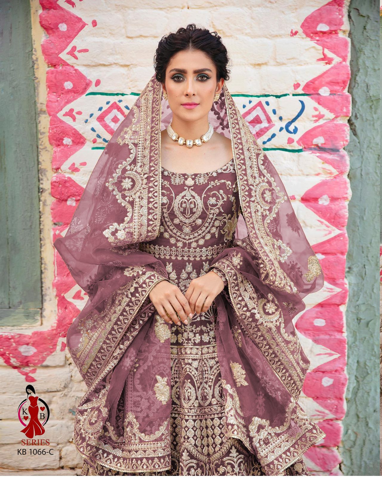 BRIDAL ANARKALI GOWN BOUTIQUE COLLECTION D.NO KB-1066 Anant Tex Exports Private Limited