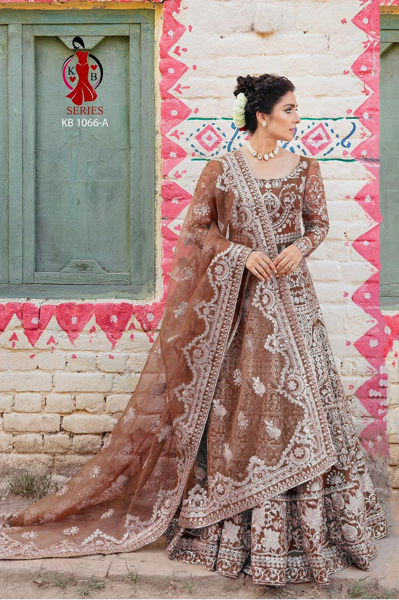 BRIDAL ANARKALI GOWN BOUTIQUE COLLECTION D.NO KB-1066 Anant Tex Exports Private Limited