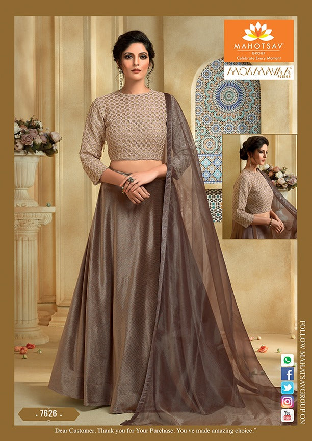 MOHOTSAV MOHMAYA IMPORTETED LEHENGA CROP TOP STYLE Anant Tex Exports Private Limited