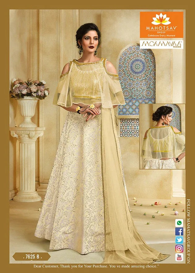 MOHOTSAV MOHMAYA IMPORTETED LEHENGA CROP TOP STYLE Anant Tex Exports Private Limited