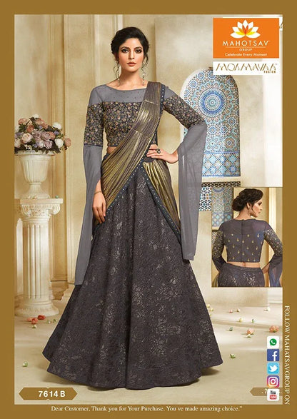MOHOTSAV MOHMAYA IMPORTETED LEHENGA CROP TOP STYLE Anant Tex Exports Private Limited