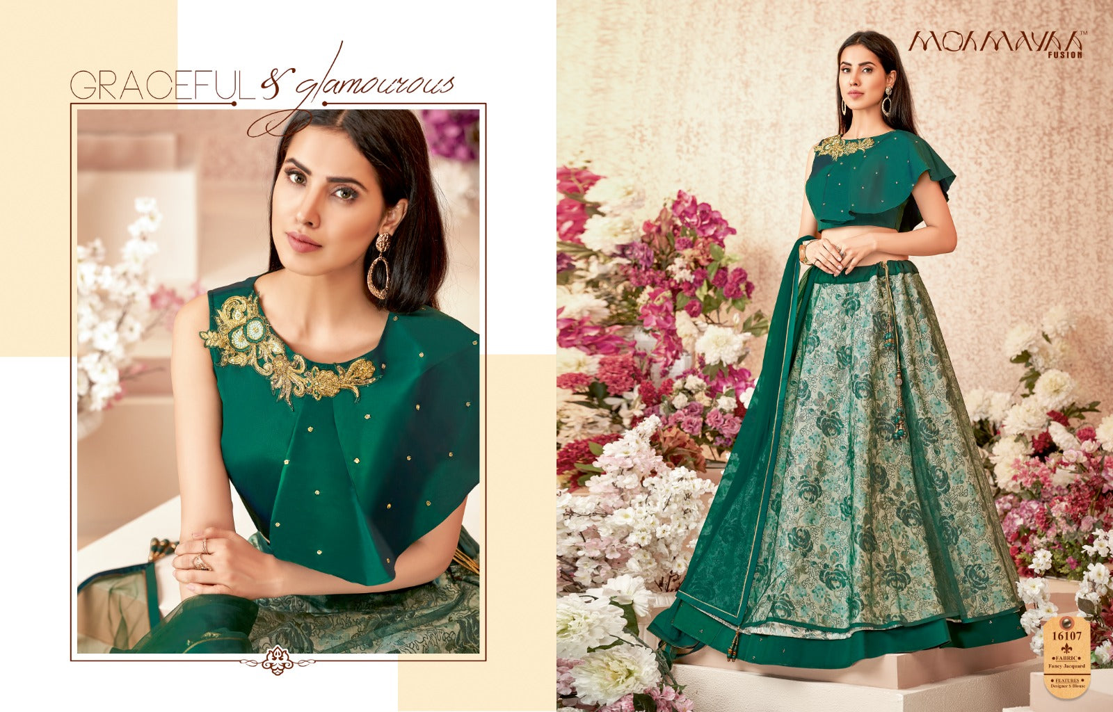 MOHOTSAV MOHMAYA IMPORTETED LEHENGA CROP TOP STYLE Anant Tex Exports Private Limited