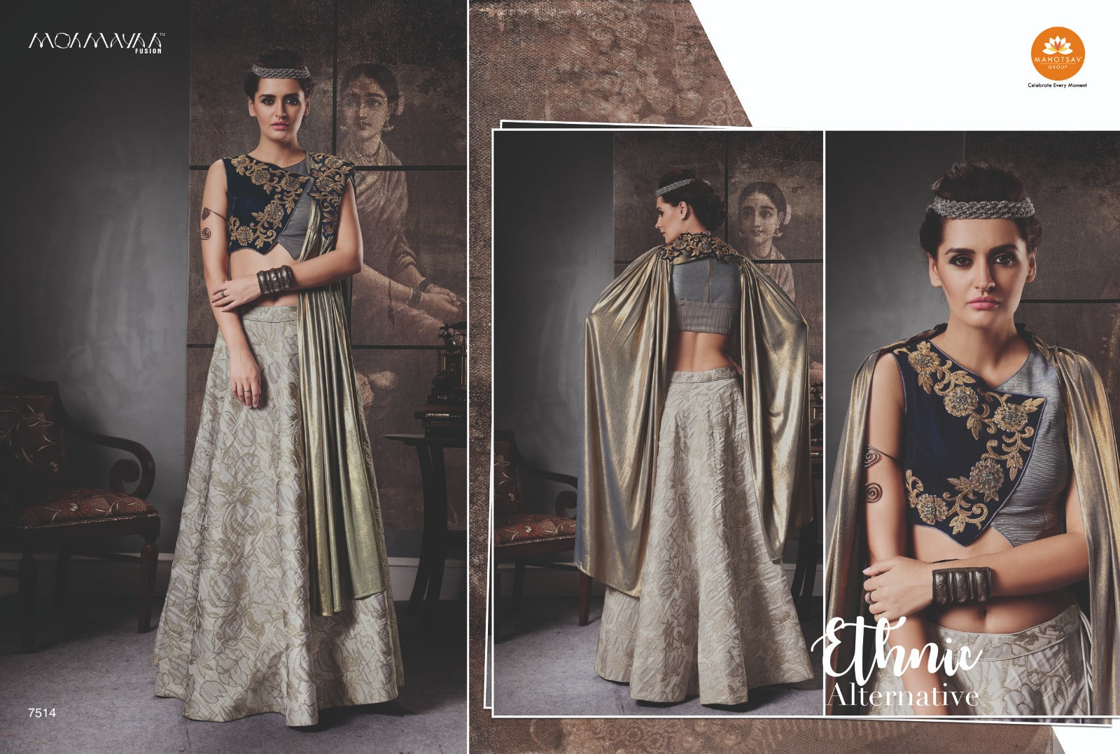 MOHOTSAV MOHMAYA IMPORTETED LEHENGA CROP TOP STYLE Anant Tex Exports Private Limited