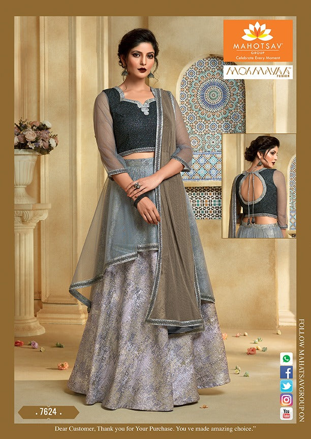 MOHOTSAV MOHMAYA IMPORTETED LEHENGA CROP TOP STYLE Anant Tex Exports Private Limited