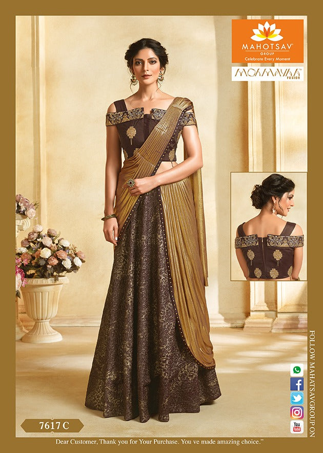 MOHOTSAV MOHMAYA IMPORTETED LEHENGA CROP TOP STYLE Anant Tex Exports Private Limited