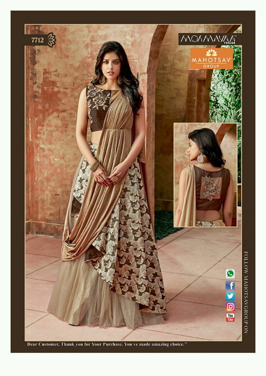 MOHOTSAV MOHMAYA IMPORTETED LEHENGA CROP TOP STYLE Anant Tex Exports Private Limited