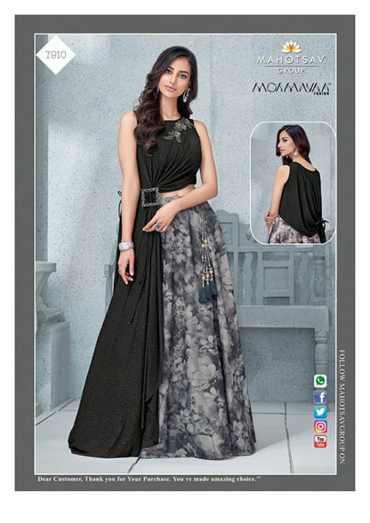 MOHOTSAV MOHMAYA IMPORTETED LEHENGA CROP TOP STYLE Anant Tex Exports Private Limited