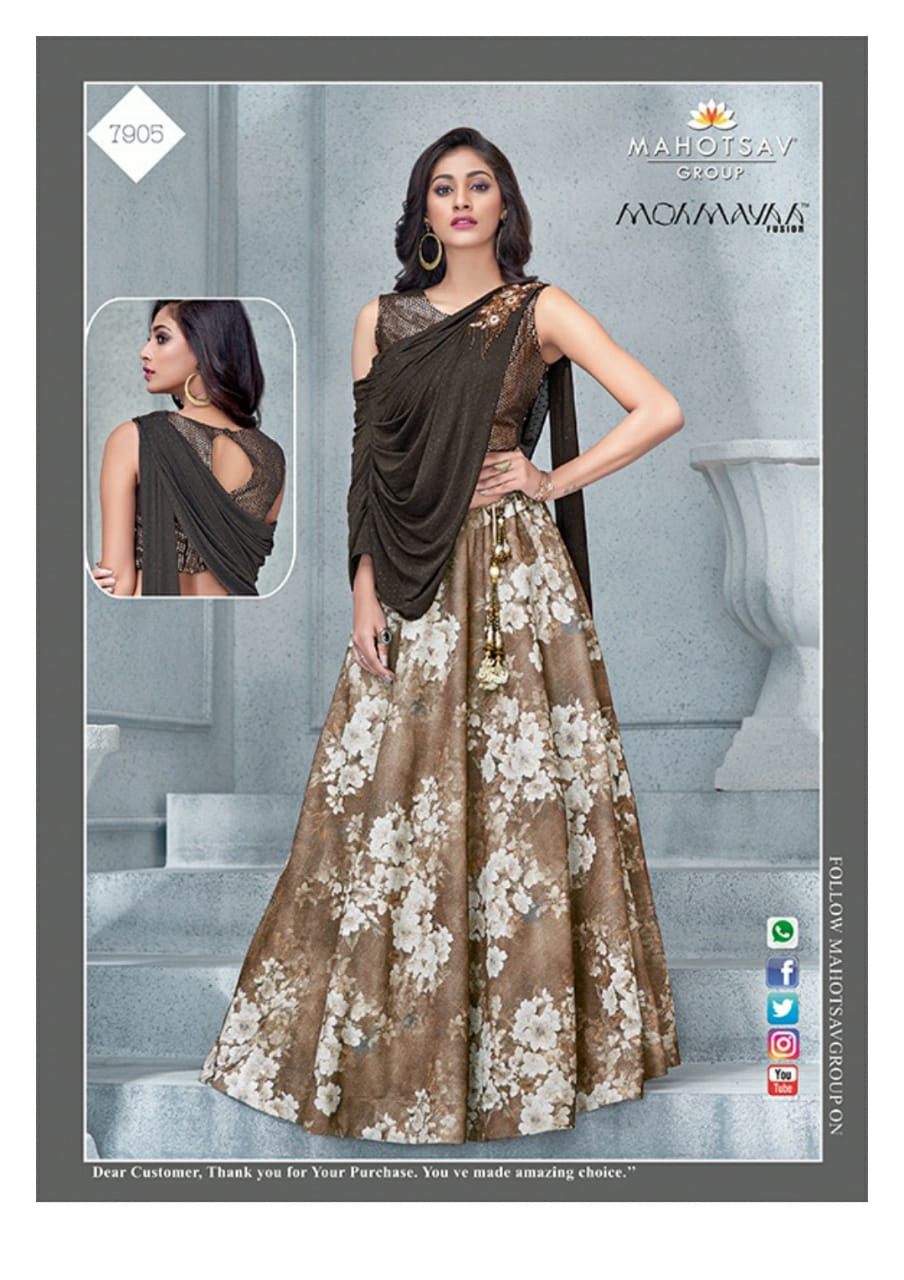 MOHOTSAV MOHMAYA IMPORTETED LEHENGA CROP TOP STYLE Anant Tex Exports Private Limited