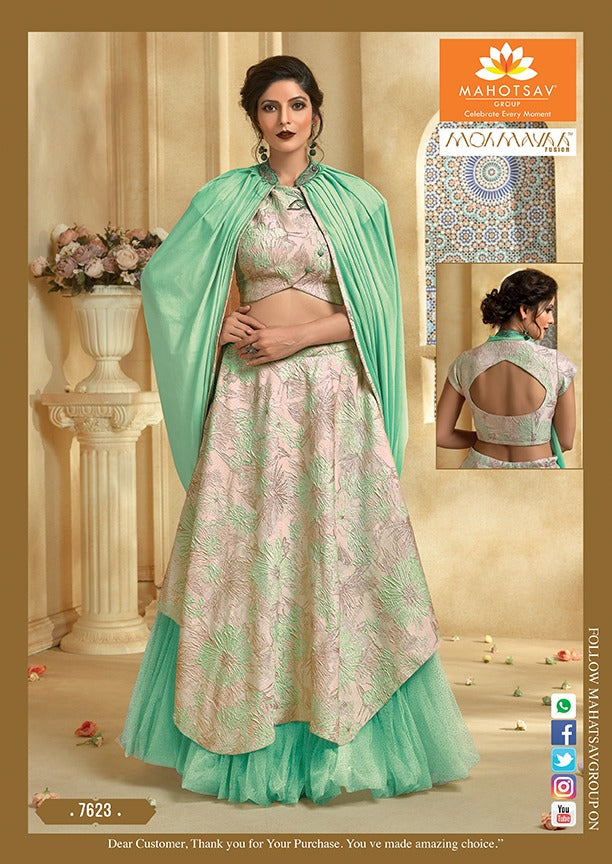 MOHOTSAV MOHMAYA IMPORTETED LEHENGA CROP TOP STYLE Anant Tex Exports Private Limited