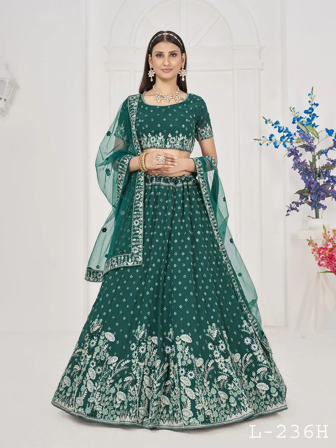 Designer Lehenga Choli D.no L-236 Anant Tex Exports Private Limited