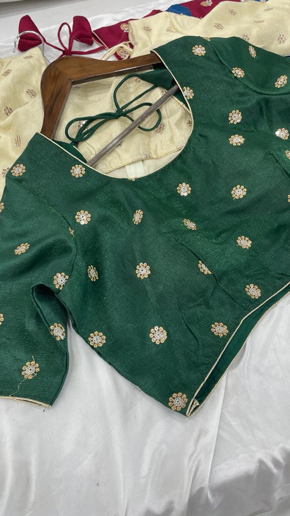 Beautiful Embroidered Blouse Anant Tex Exports Private Limited