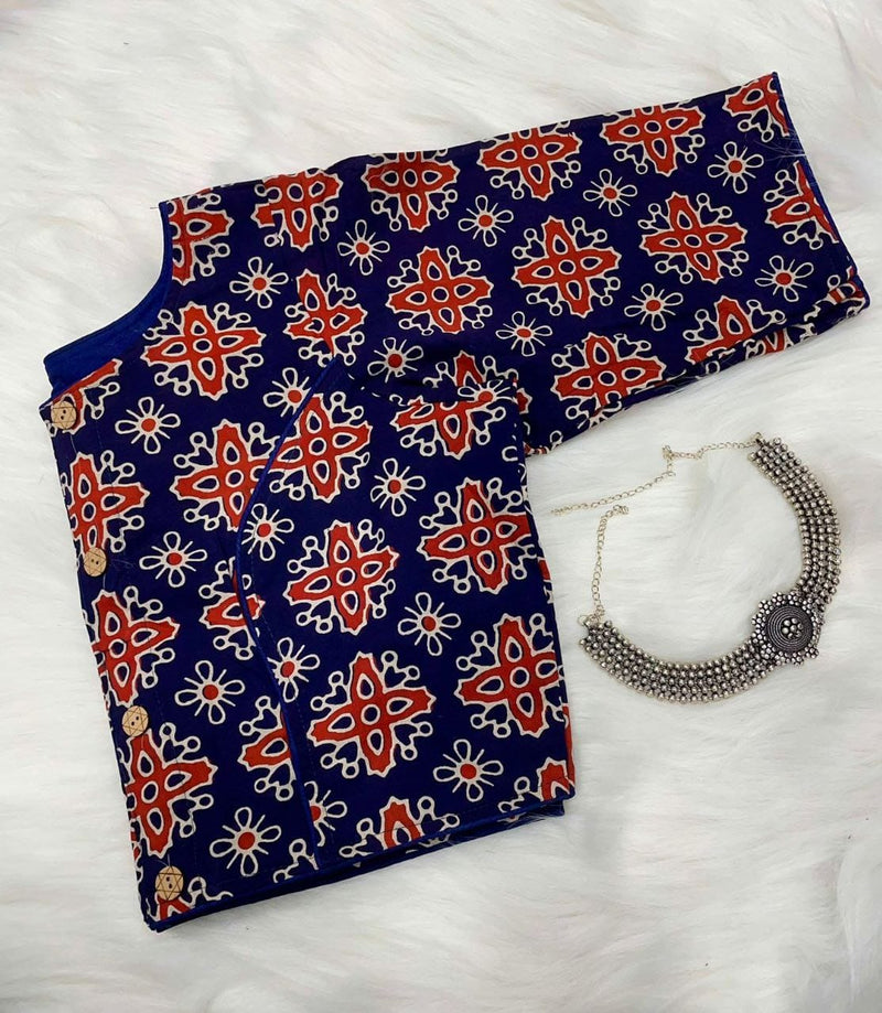 Fancy Ajarakh Blouse Anant Tex Exports Private Limited