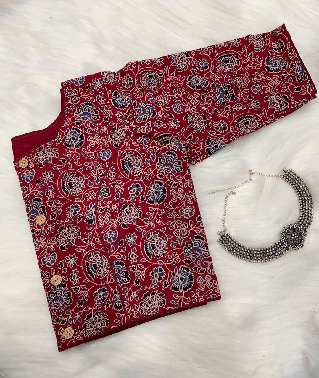 Fancy Ajarakh Blouse Anant Tex Exports Private Limited