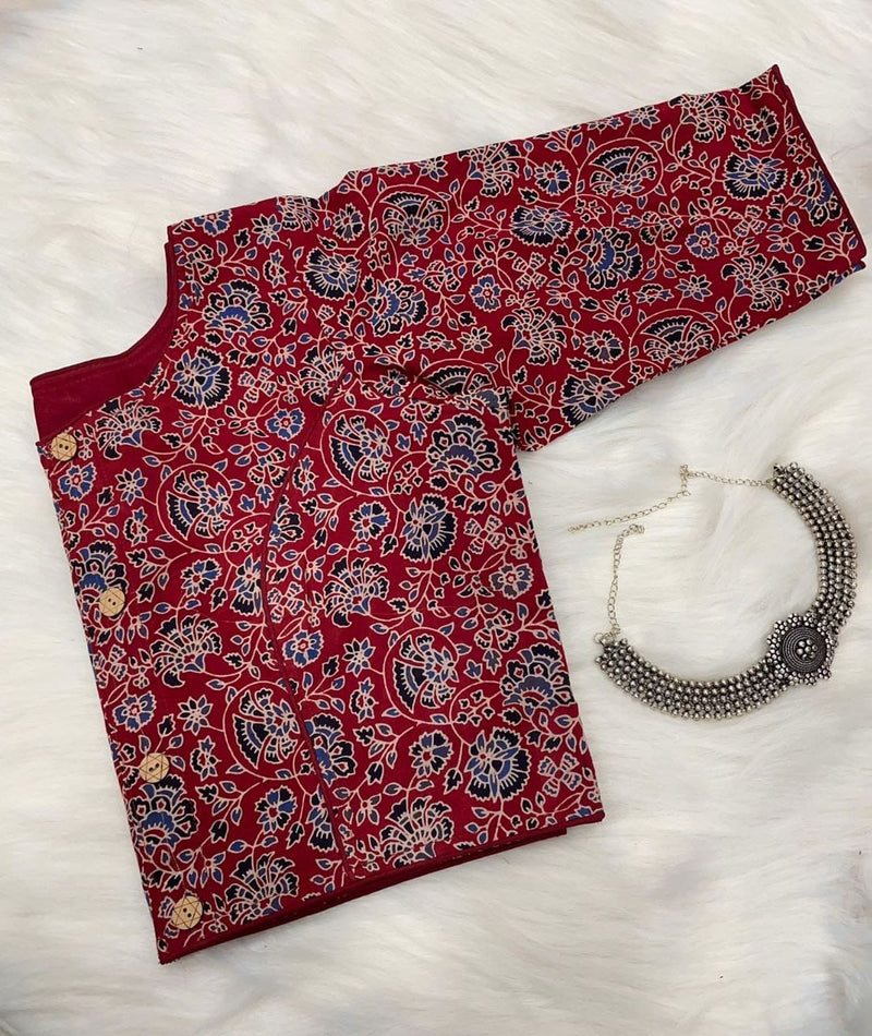 Fancy Ajarakh Blouse Anant Tex Exports Private Limited