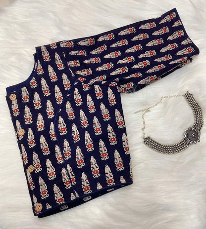 Fancy Ajarakh Blouse Anant Tex Exports Private Limited