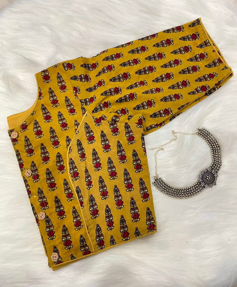 Fancy Ajarakh Blouse Anant Tex Exports Private Limited