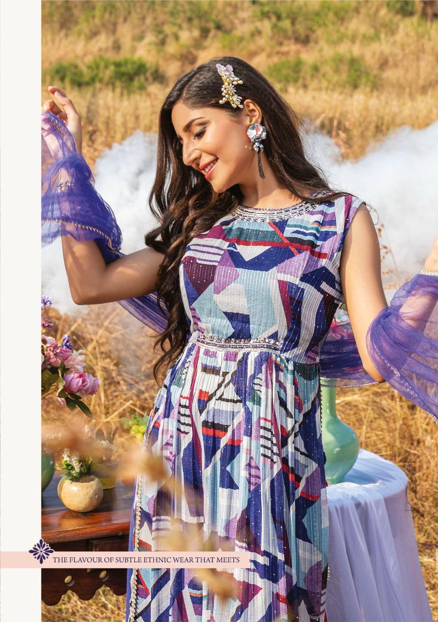 NYRA SUROOR KURTI PLAZZO WITH DUPATTA Anant Tex Exports Private Limited