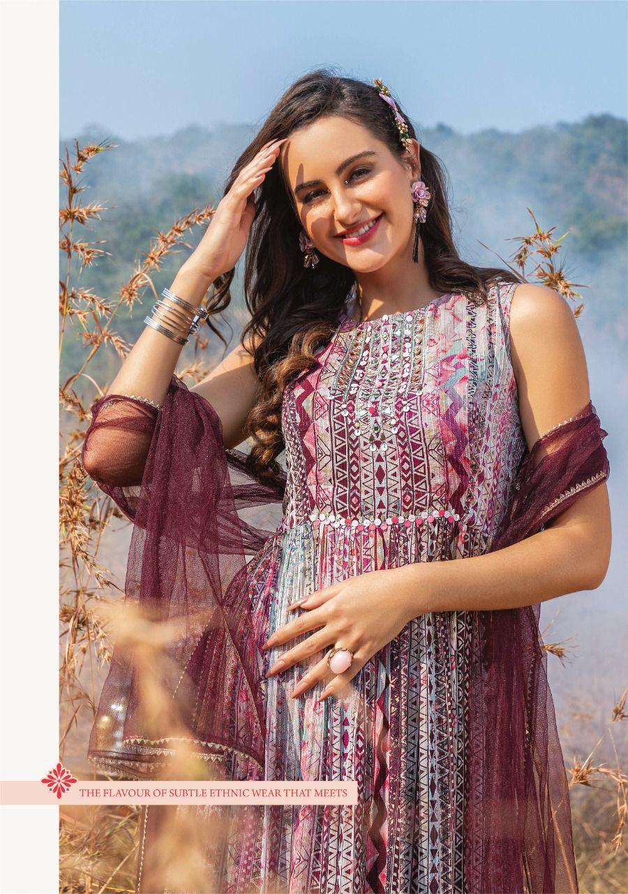 NYRA SUROOR KURTI PLAZZO WITH DUPATTA Anant Tex Exports Private Limited