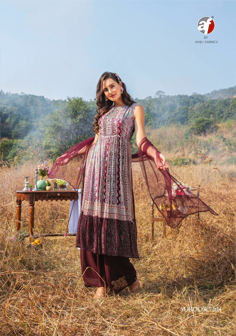 NYRA SUROOR KURTI PLAZZO WITH DUPATTA Anant Tex Exports Private Limited