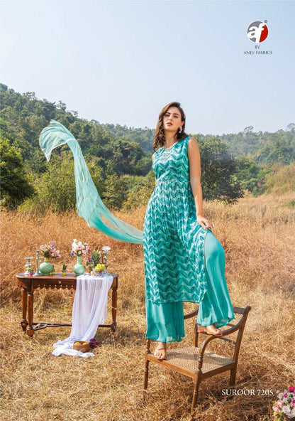 NYRA SUROOR KURTI PLAZZO WITH DUPATTA Anant Tex Exports Private Limited