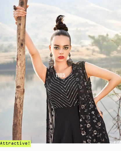M &amp; M ARZOIE VOL 3 HEAVY GEORGETTE PARTYWEAR COLLECTION GOWN Anant Tex Exports Private Limited