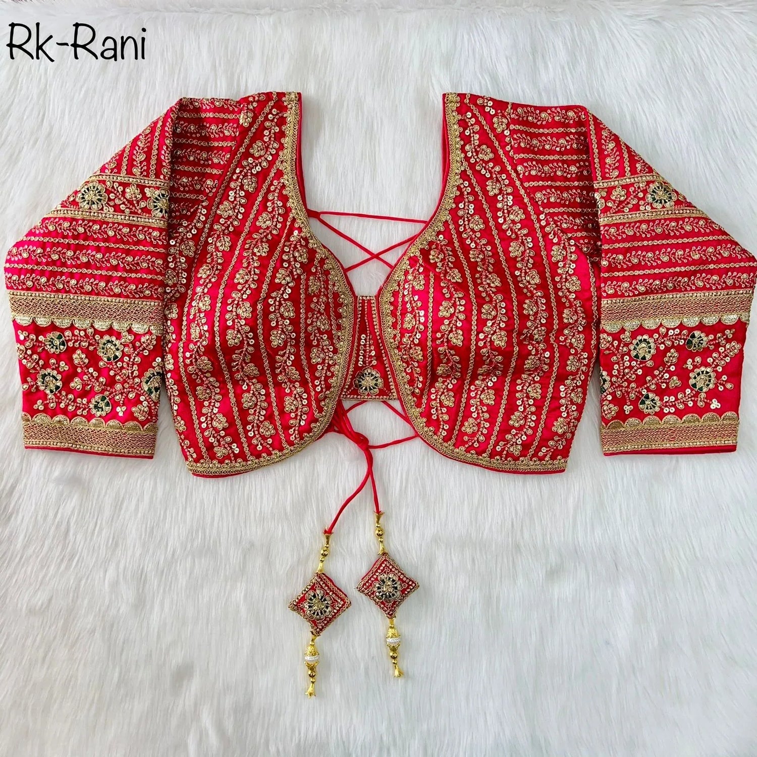 Heavy Embroidery Bridal Work Blouse Anant Tex Exports Private Limited