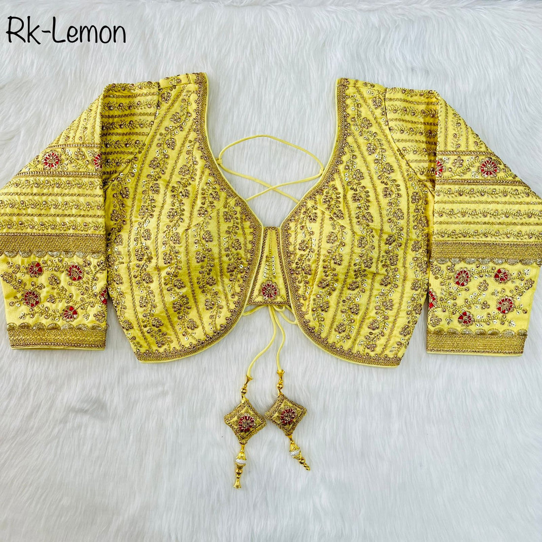 Heavy Embroidery Bridal Work Blouse Anant Tex Exports Private Limited