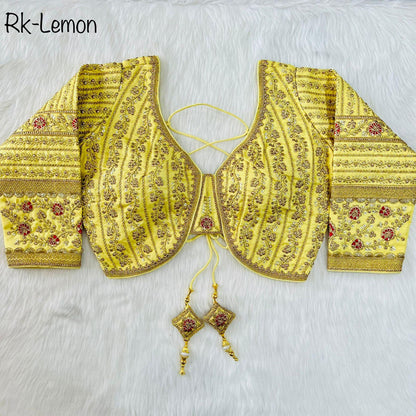 Heavy Embroidery Bridal Work Blouse Anant Tex Exports Private Limited