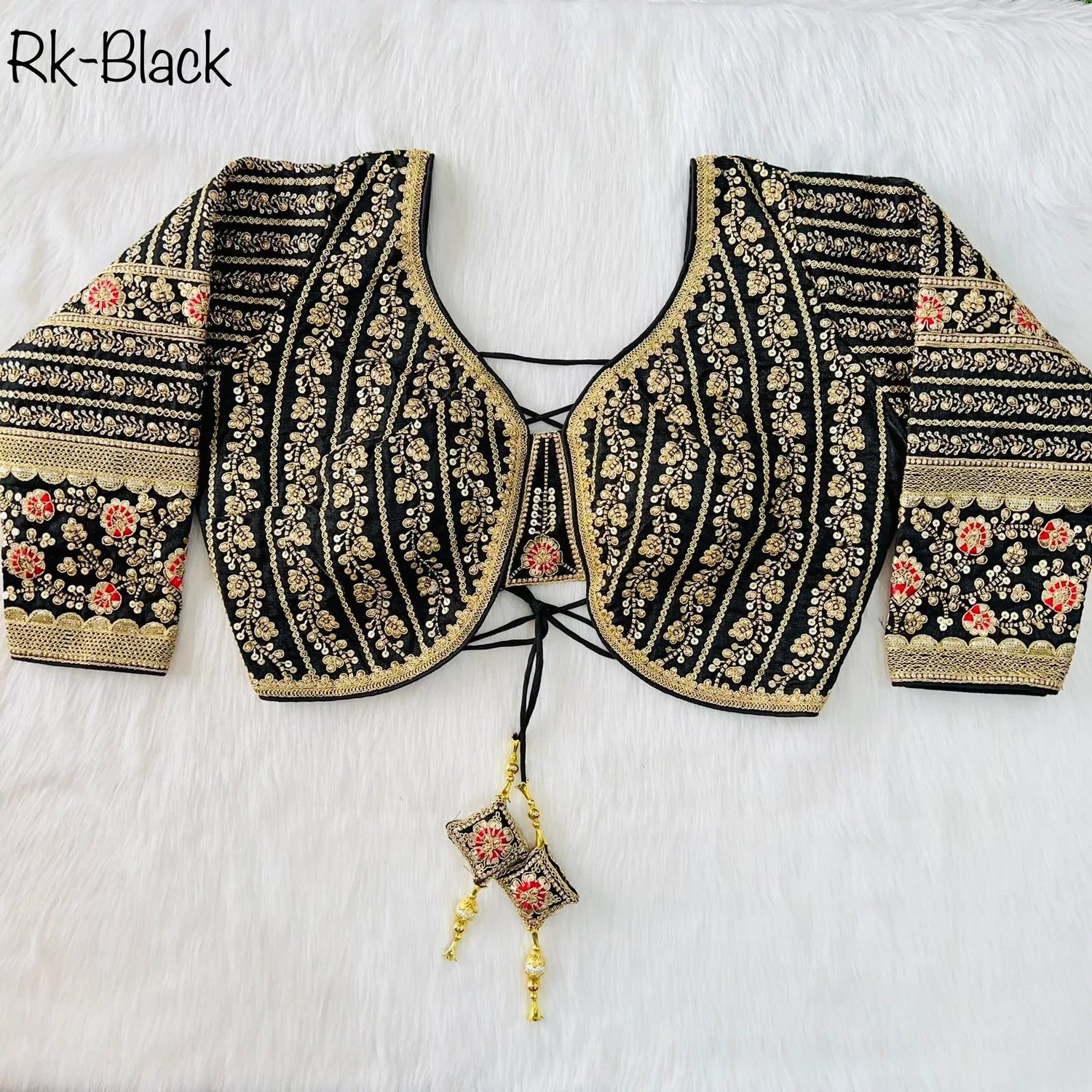 Heavy Embroidery Bridal Work Blouse Anant Tex Exports Private Limited