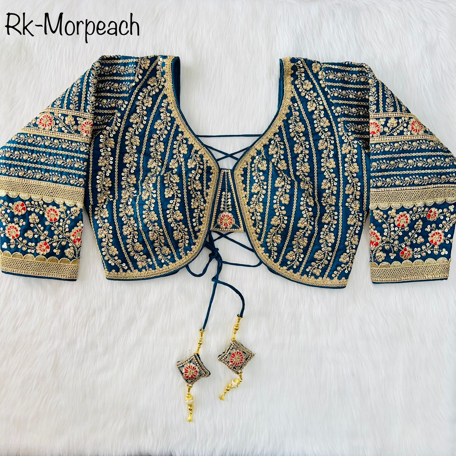 Heavy Embroidery Bridal Work Blouse Anant Tex Exports Private Limited