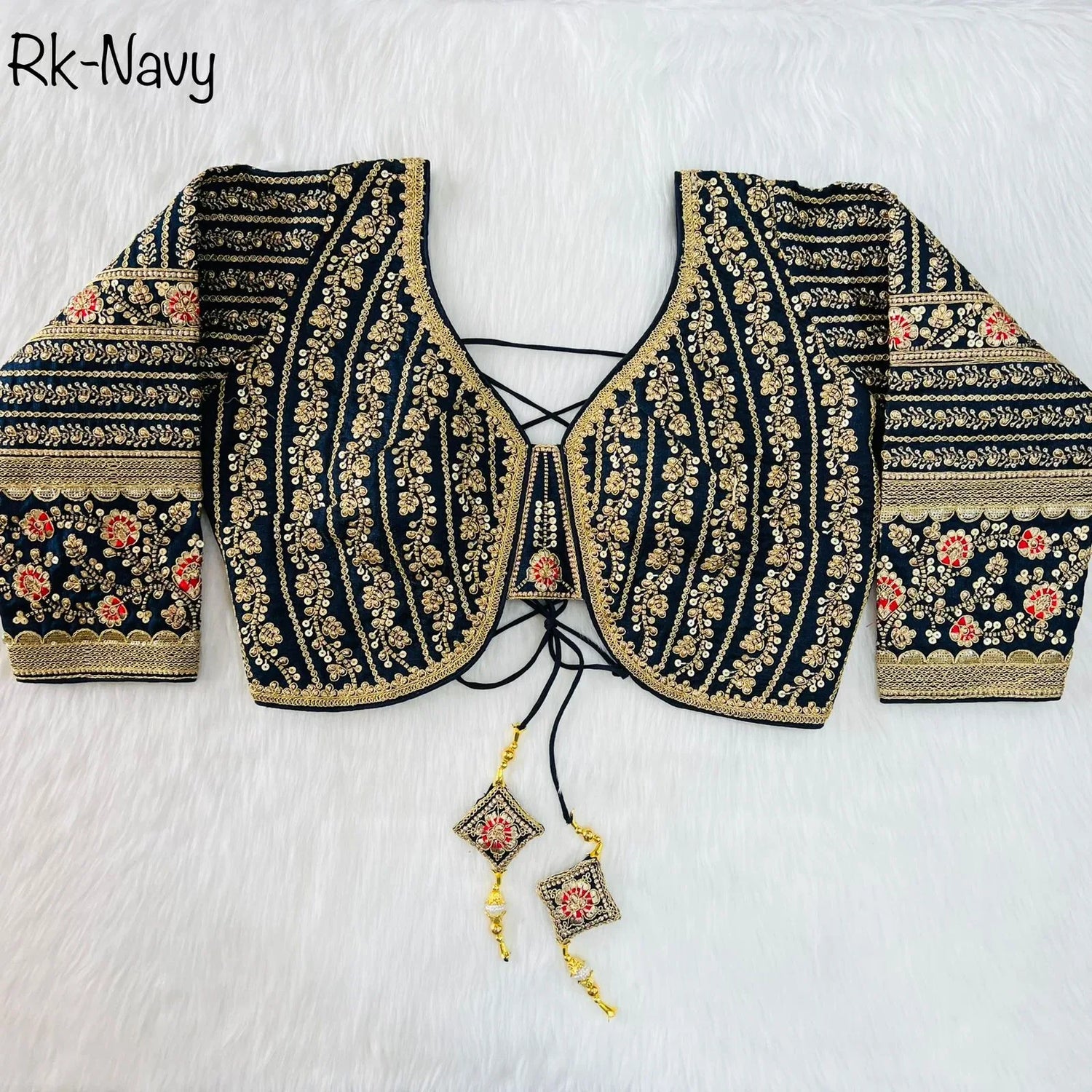 Heavy Embroidery Bridal Work Blouse Anant Tex Exports Private Limited