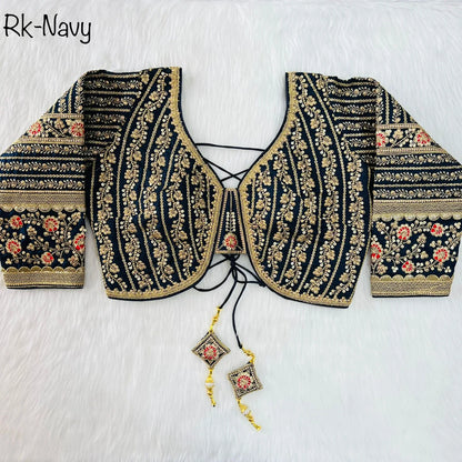 Heavy Embroidery Bridal Work Blouse Anant Tex Exports Private Limited